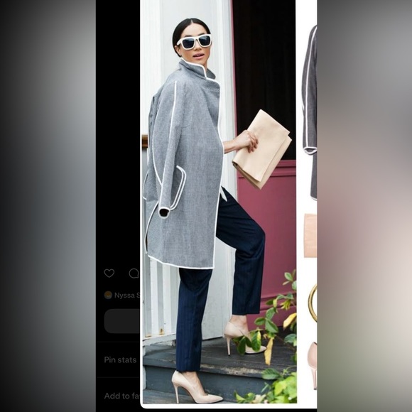 0'2nd Grande Check Classic Coat as seen on Meghan
Markle - Picture 4 of 14